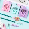 Macaron-colored multi-functional pencil cases, pencil sharpeners, creative pen caps, hole sharpeners, student stationery pencil sharpeners Application Scenario
